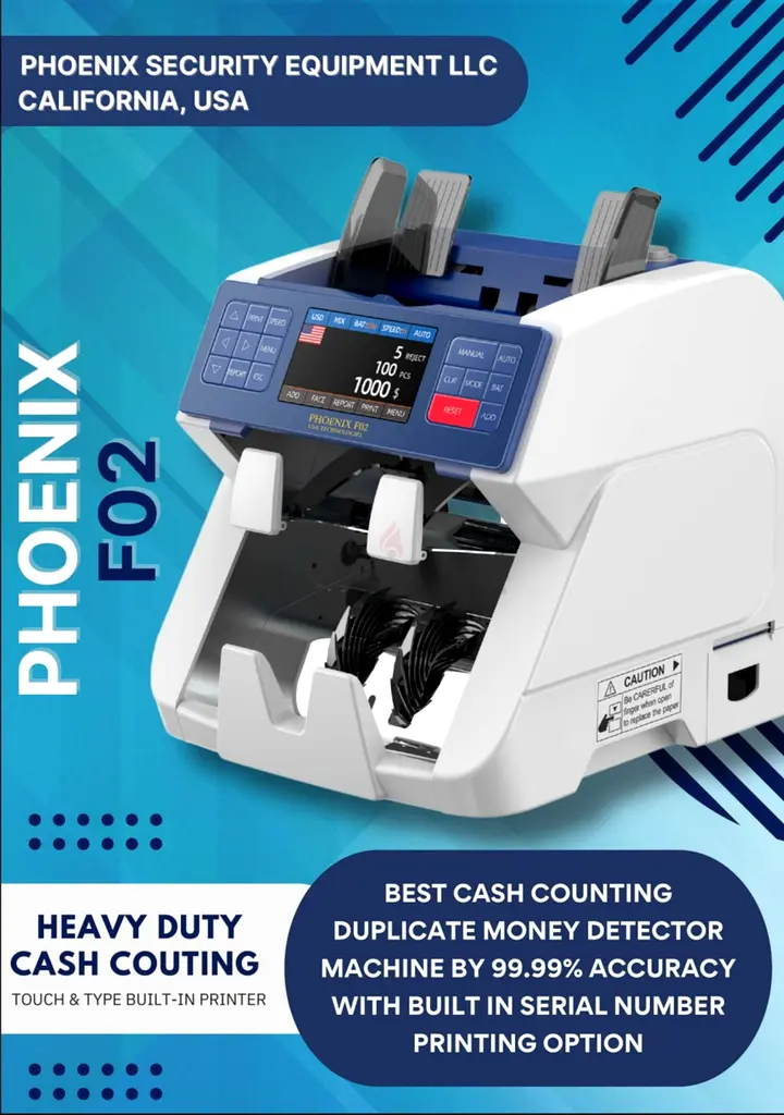 Cash Counting and fake money detector