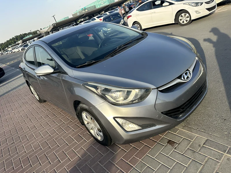 Hyundai Elantra 2016 gary color GCC alen car63160161962243111
