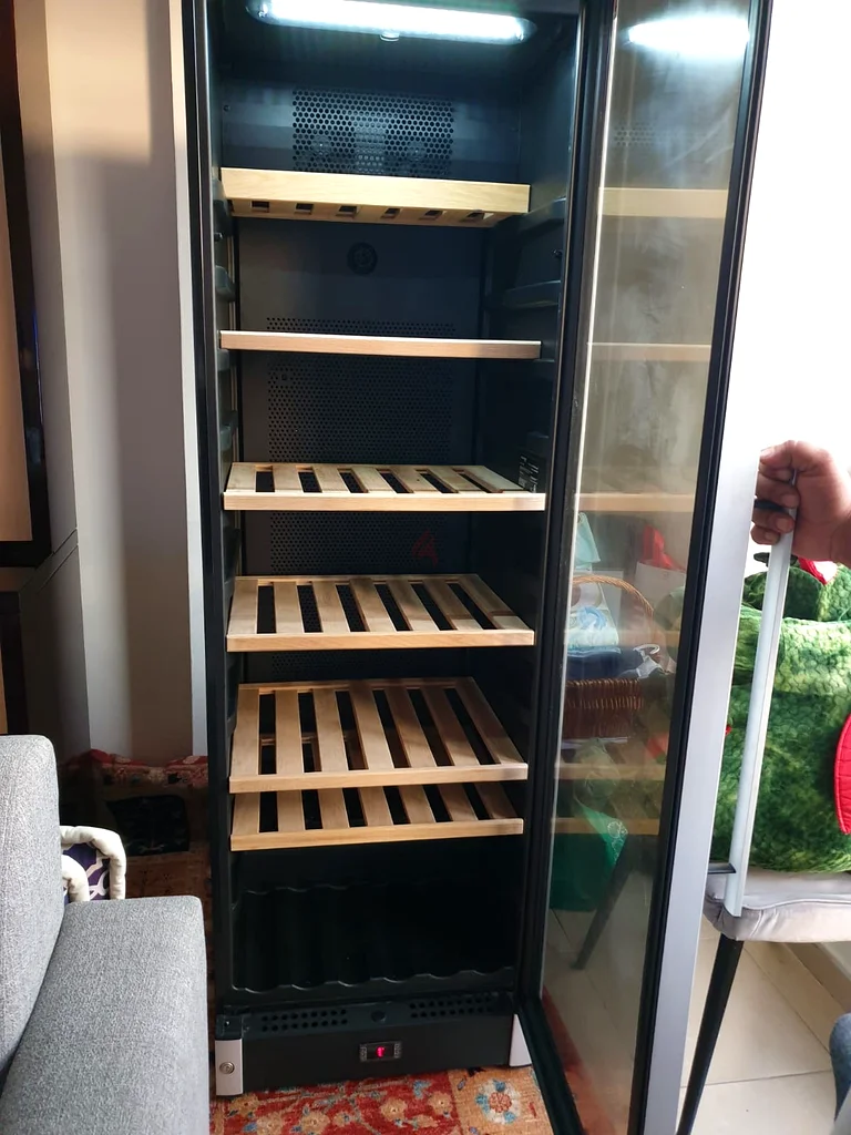 Vestforst dual zone temperature Wine Fridge