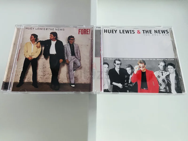 2 Huey Lewis Music CD’s628668377948191129