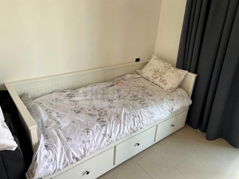 IKEA Hamnes day bed with 3 big storage drawers underneath and with 2