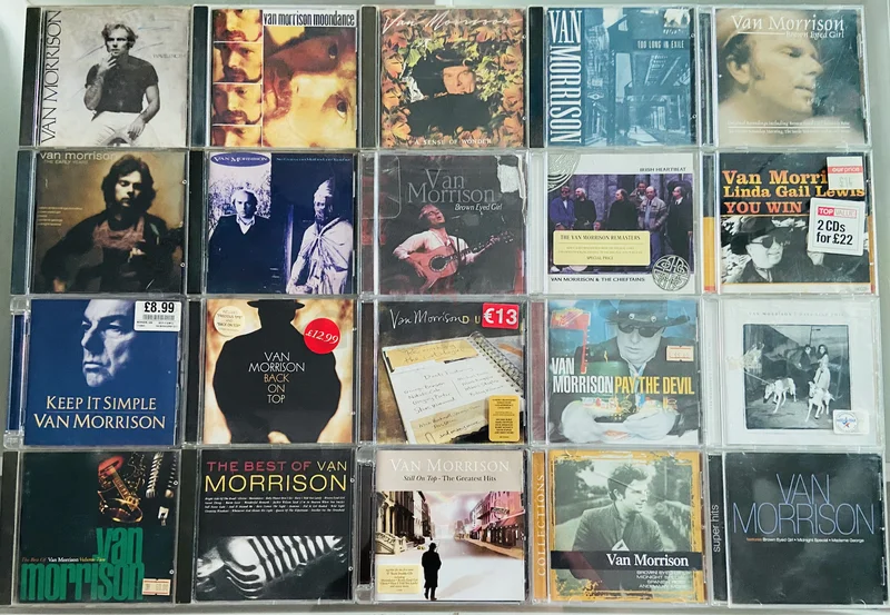 20 Van Morrison Music CD’s628668378612501118