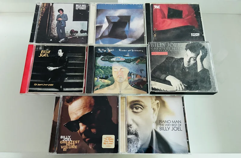 8 Billy Joel Music CD’s628668378785301116