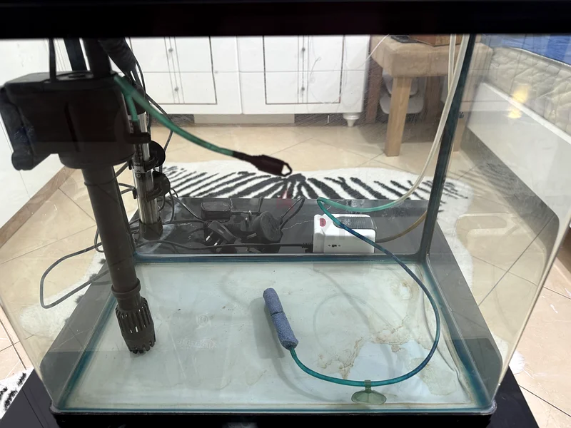 Aquarium with filter, heater, thermometer and light63232650082177111