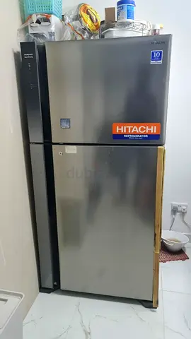 Hitachi Top Mount Inverter 710 Litres Series Brilliant Silver-RV710PUK7KBSL FREE DELIVERY +WARRANTY