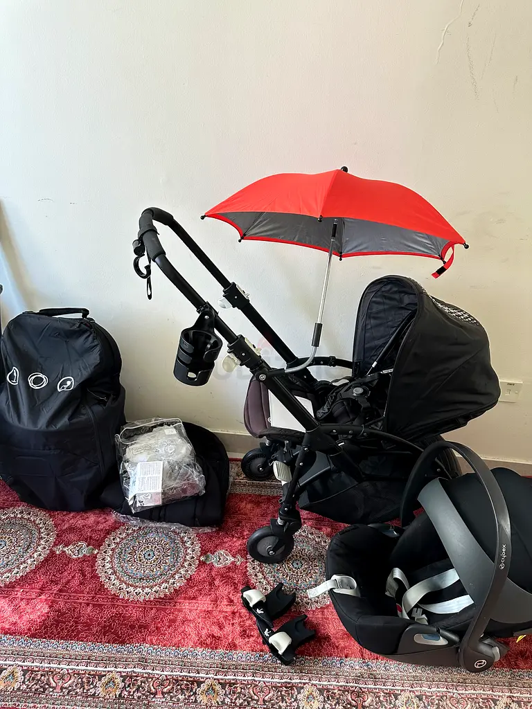 Stroller bugaboo bee with car seat and all accessories63204850395521111