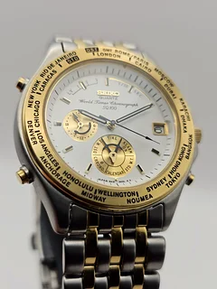 セイコーワールドタイムクォーツジャンク