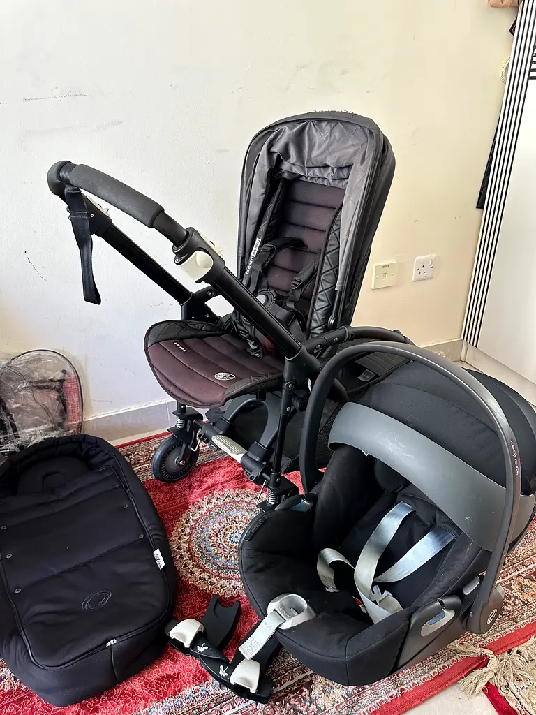 Stroller bugaboo bee with car seat and all accessories63204850395521113