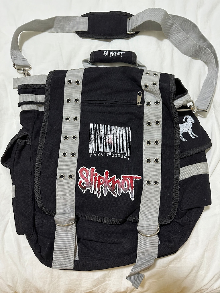 2006 Slipknot Messenger Bag - Bioworld factory Merchandising