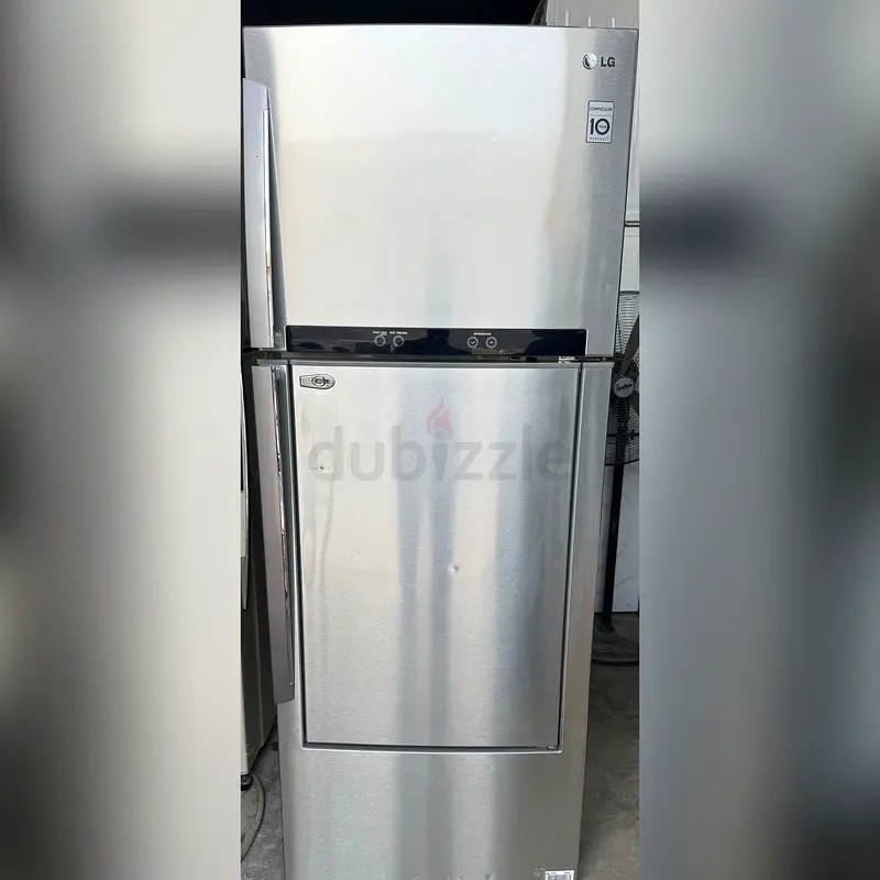 LG door in door silver model refrigerator