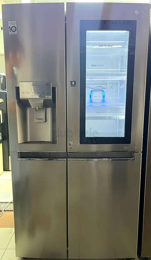 Lg new model door side by side refrigerator water dispenser ice maker
