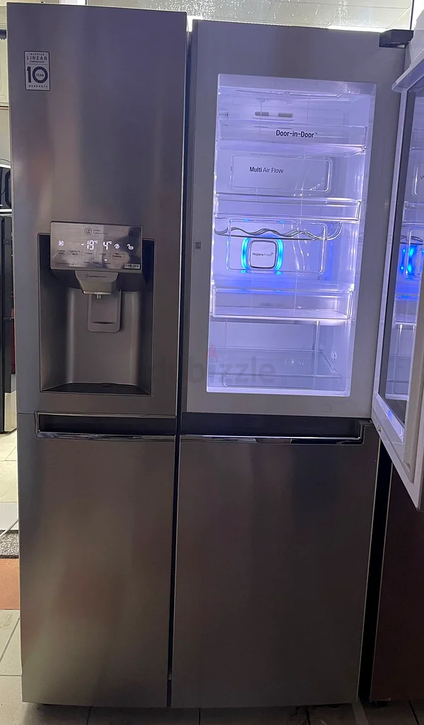 Lg new model door side by side refrigerator water dispenser ice maker