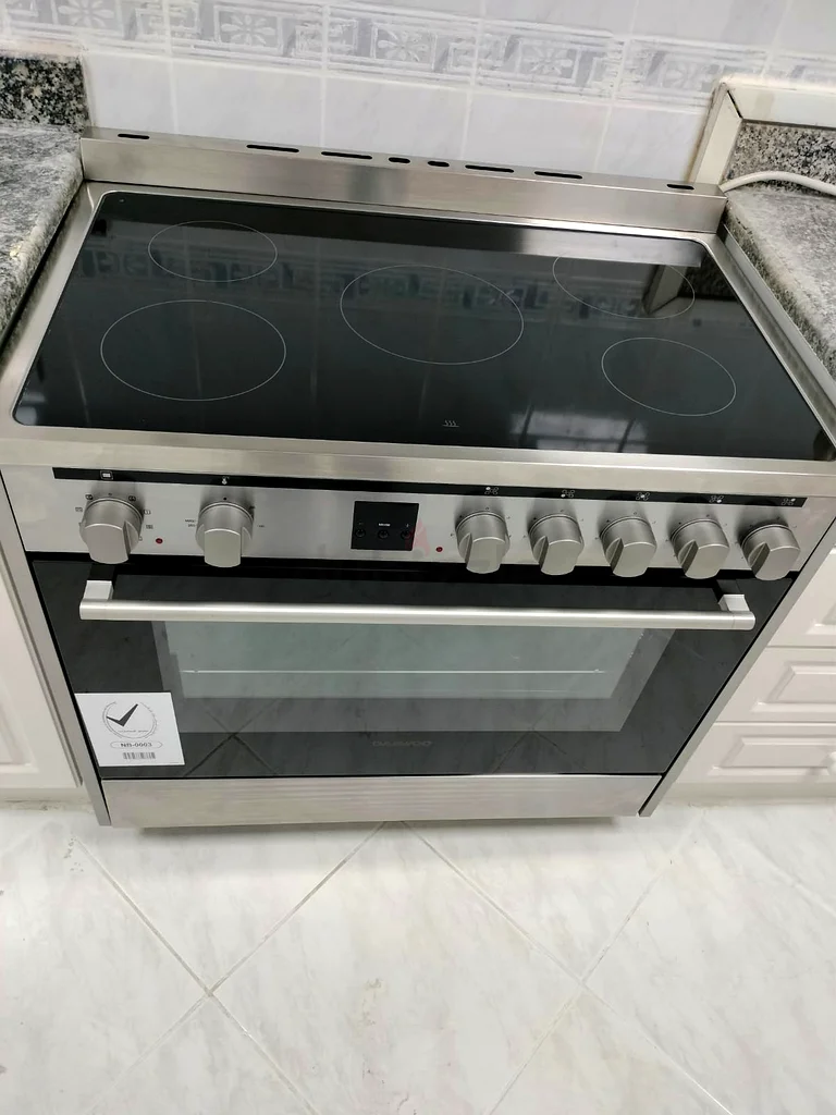 Daewoo 5 Burner Electric Cooker 90cm Latest Model