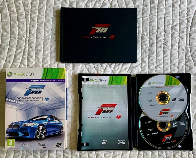 Forza Motorsport 4 -- Limited Collectors Edition (Microsoft Xbox 360, 2011)63200156165634113