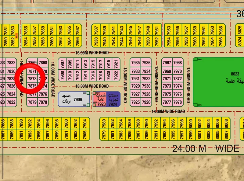 Land Maziraa(A) land for sale, freehold, all Arab nationalities