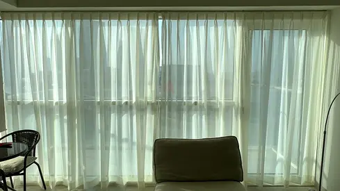 New high-end chiffon curtain for sale