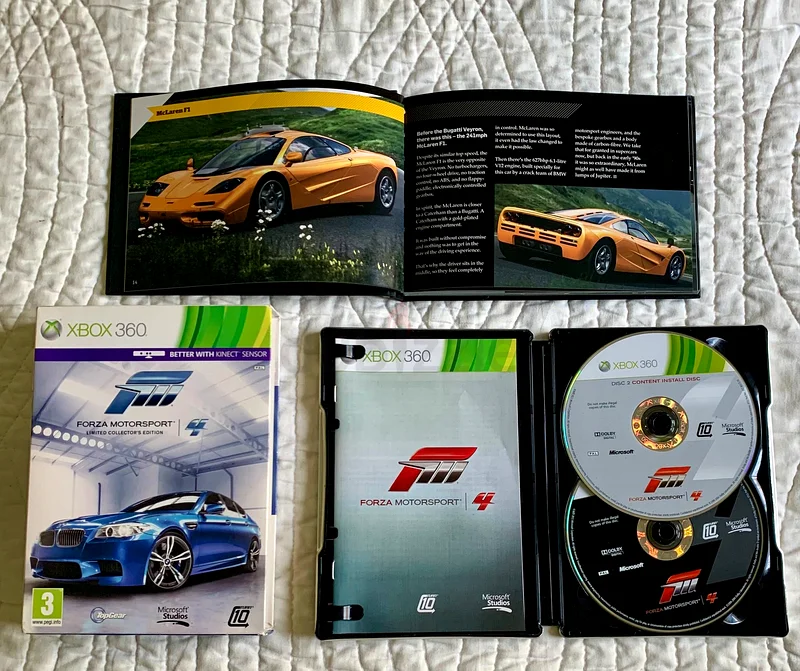 Forza Motorsport 4 -- Limited Collectors Edition (Microsoft Xbox 360, 2011)63200156165634111