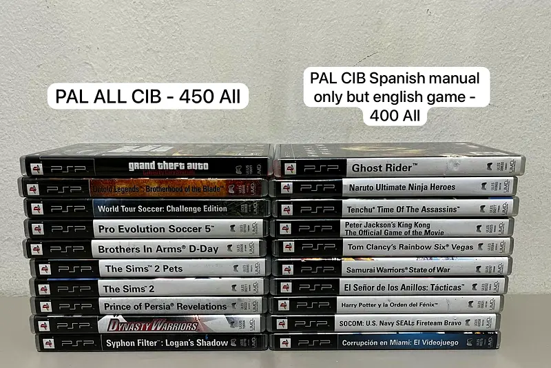 PSP Games