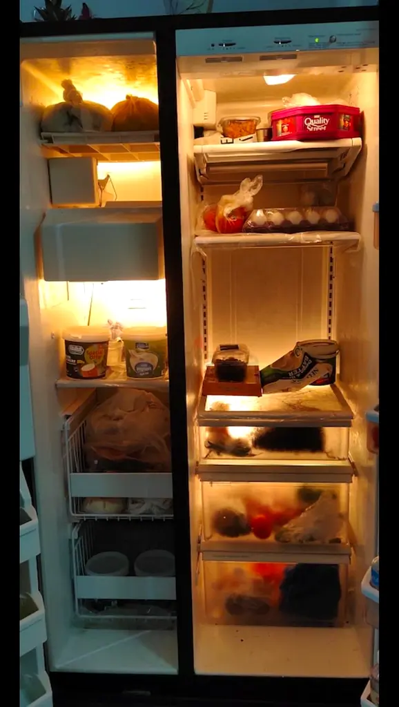 Double Door Fridge 800 AED