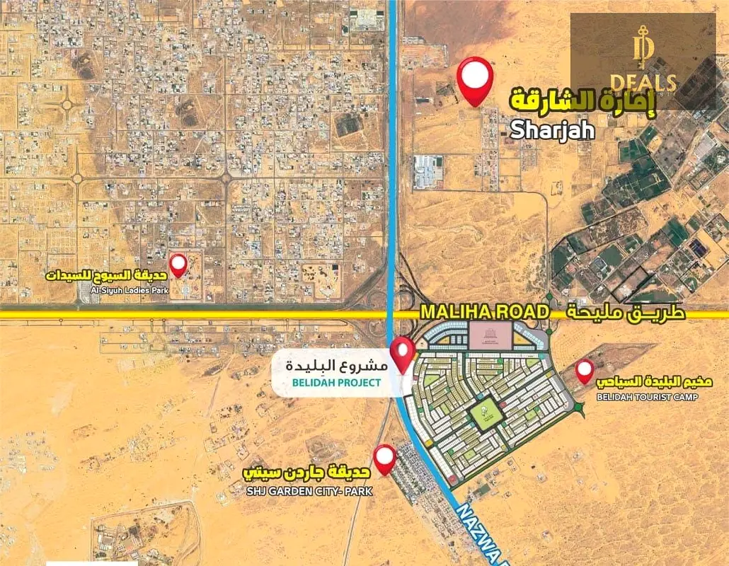 Land Residential and Investment Land (G+2) Freehold for Arab
