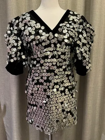 Mini dress designer size S