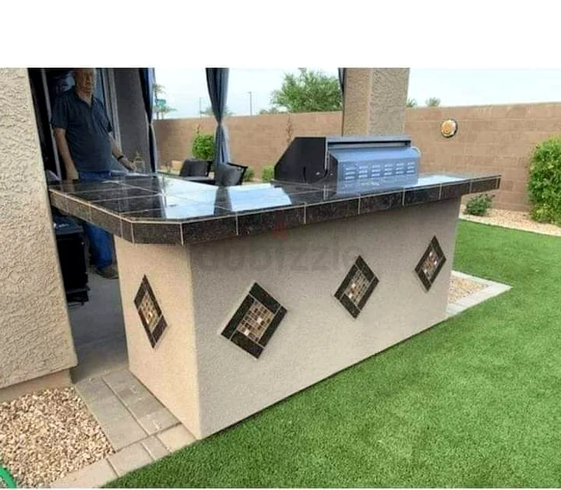 Barbeque Counter for outdoor space63220319566977112