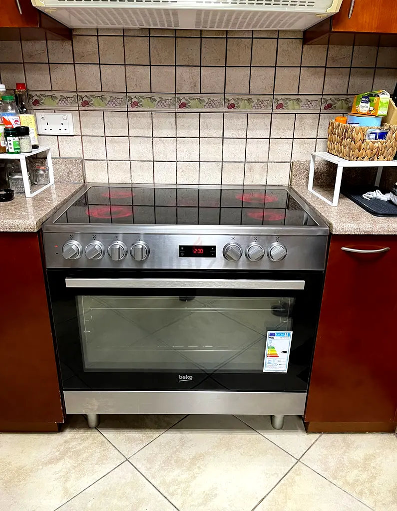 BEKO latest 90cm 5 Eyes full electric ceramic COOKING Range