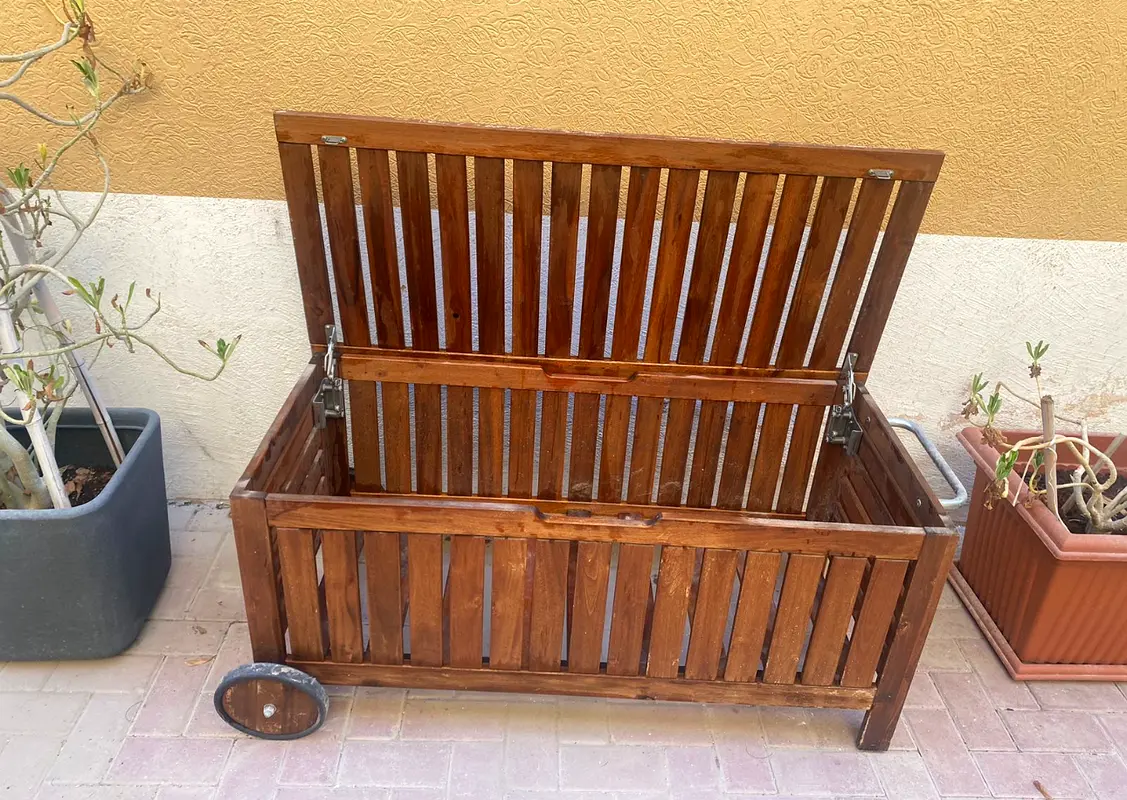 Outdoor storage trunk