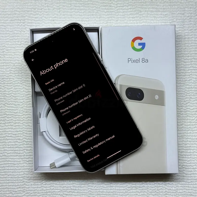 Google pixel 8a white 128Gb