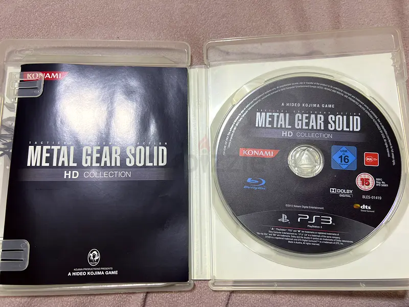 Classics HD Metal Gear Solid Game CD PS3