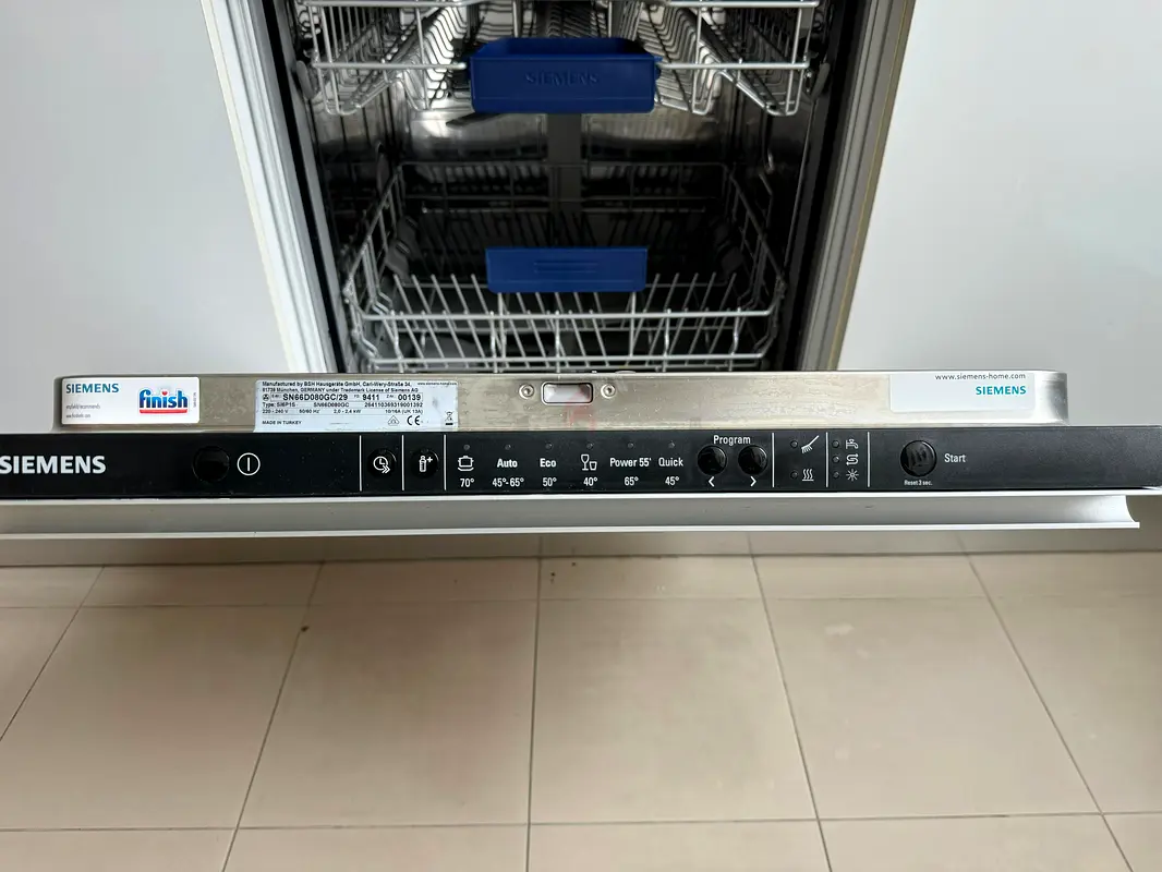 siemens latest model 2 rack dishwasher builtin