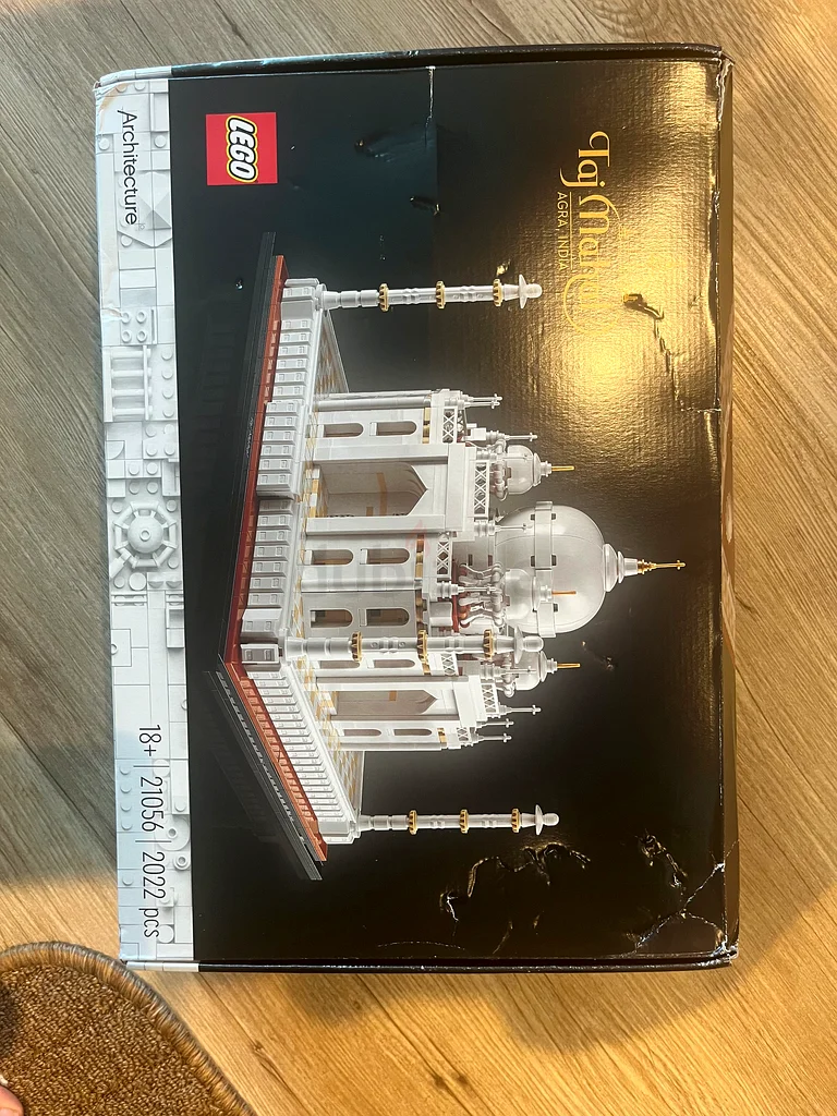 FLASH SALE BRAND NEW LEGO 21056 ARCHITECTURE TAJ MAHAL DENTED BOX