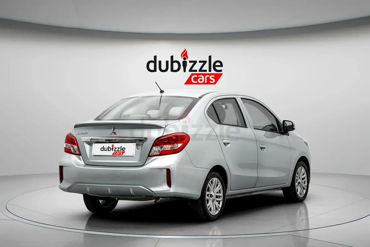 AED485/month 2021 Mitsubishi Attrage GLX 1.2L Warranty GCC