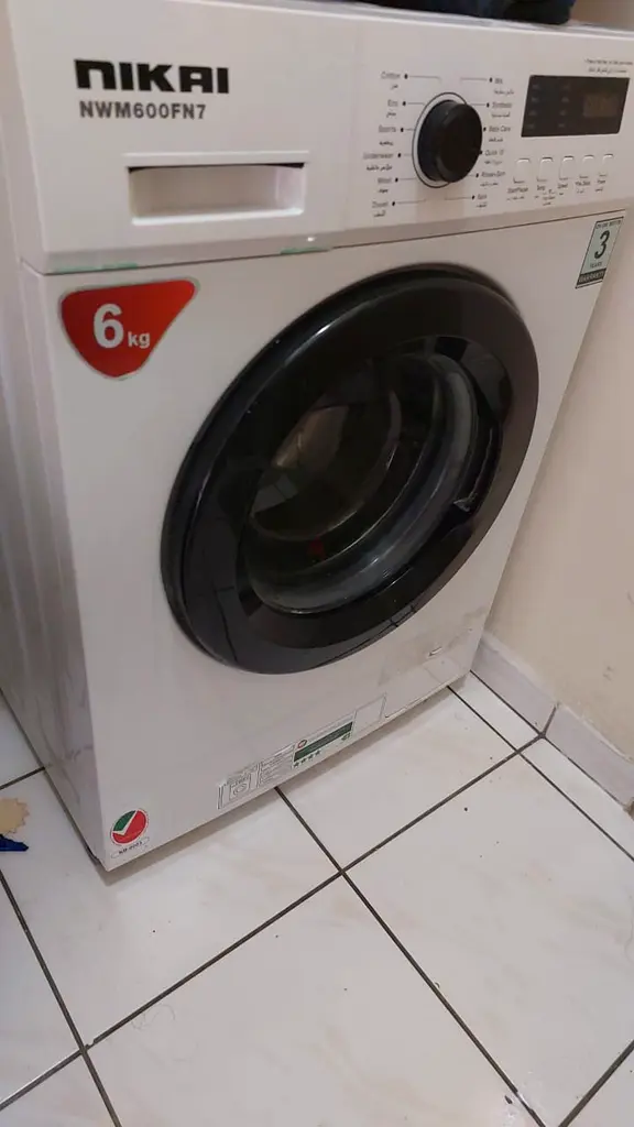 Nikai washing machine in good condition but broken drum