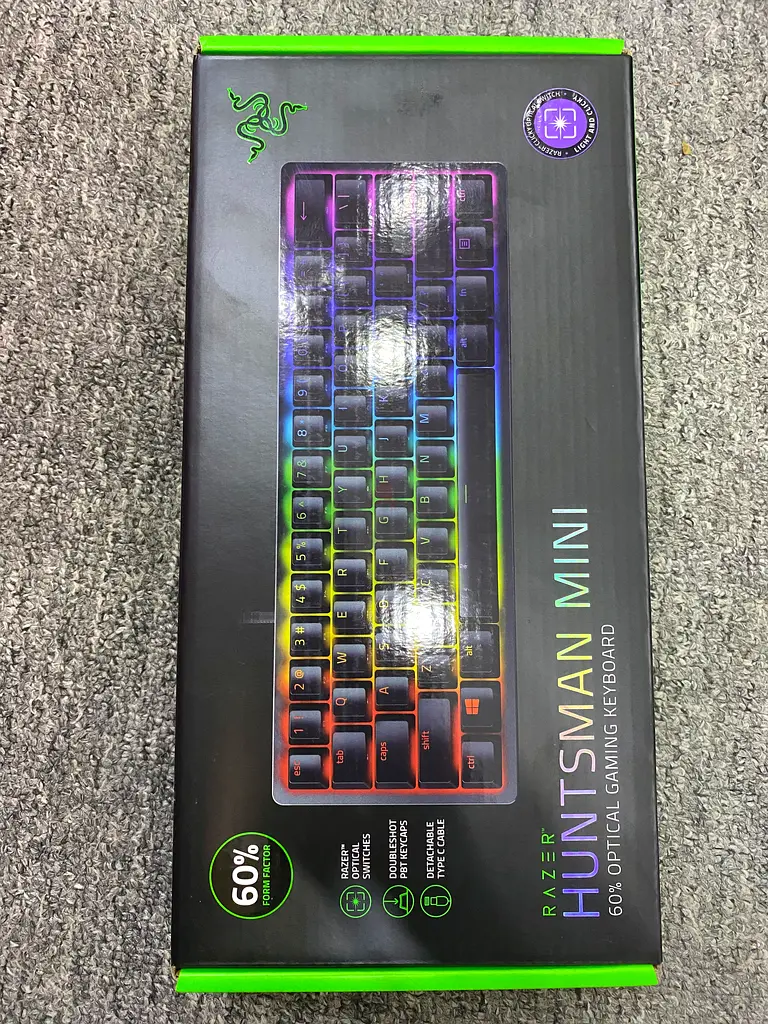 Razer Huntsman Mini Linear Optical Switches(Red), 60 Gaming Keyboard