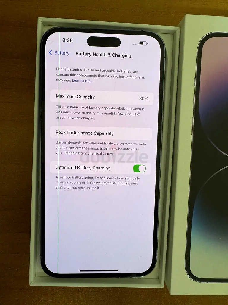 iPhone 14 Pro Max 256Gb Small Line on Display 89 Battery