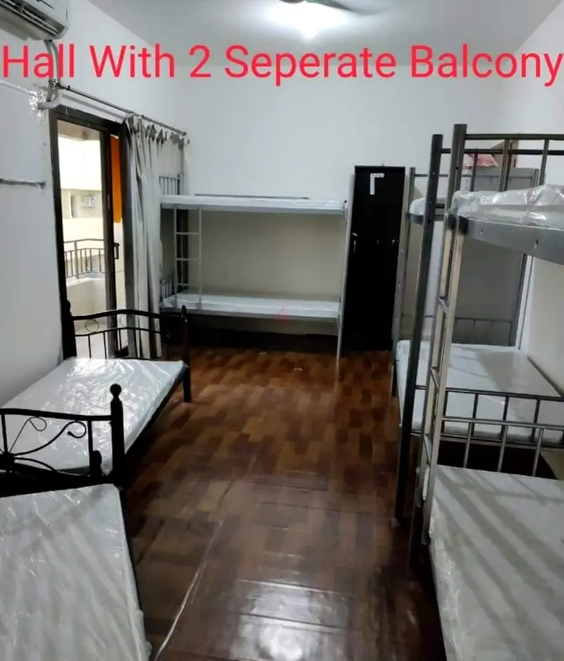 Apartment Bed space available at cheaper price 500 UAE