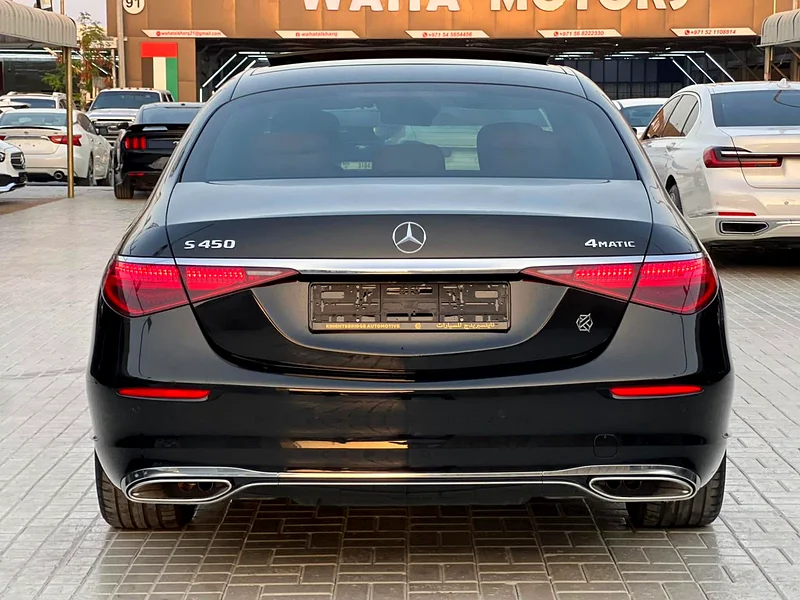 2023 GCC MERCEDES S-450 UNDER-WARRANTY63230139123457113