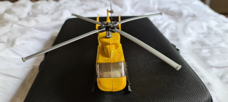 Adac Dhif Helicopter Diecast Model Piece. 