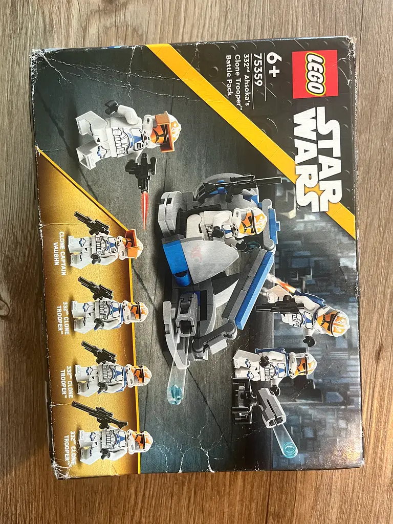 BARGAIN BRAND NEW LEGO 75359 STAR WARS AHSOKA CLONE TROOPER BATTLEPACK