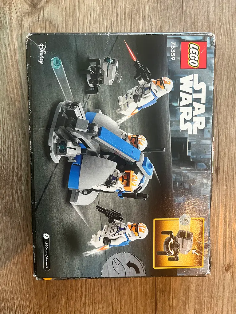 BARGAIN BRAND NEW LEGO 75359 STAR WARS AHSOKA CLONE TROOPER BATTLEPACK