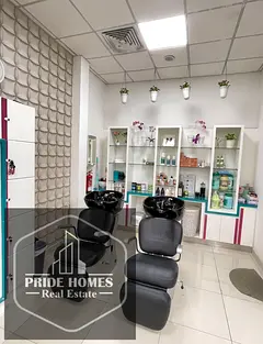 Ladies Saloon for sale - fully furnished