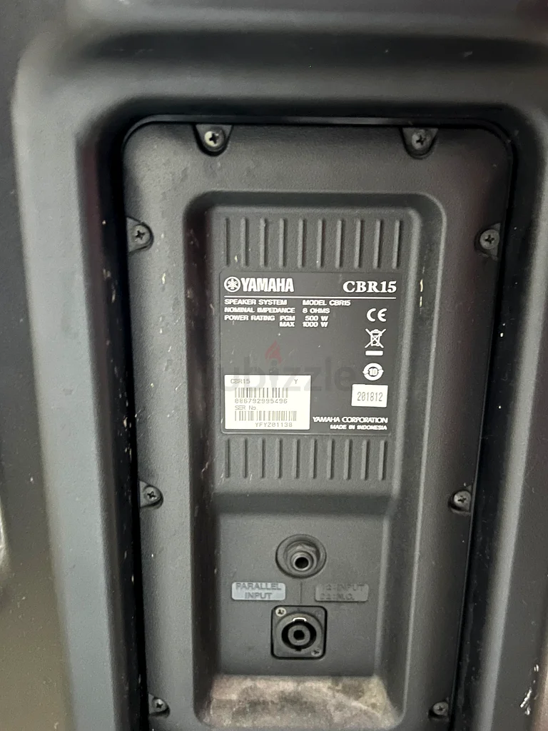 Yamaha CBR 15 SPEAKERS