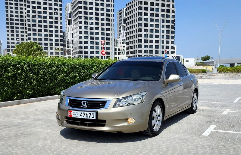 HONDA ACCORD 2008 GCC FULL OPTION EXCELLENT CONDITION FREE ACCIDENT