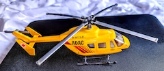 Adac Dhif Helicopter Diecast Model Piece. 