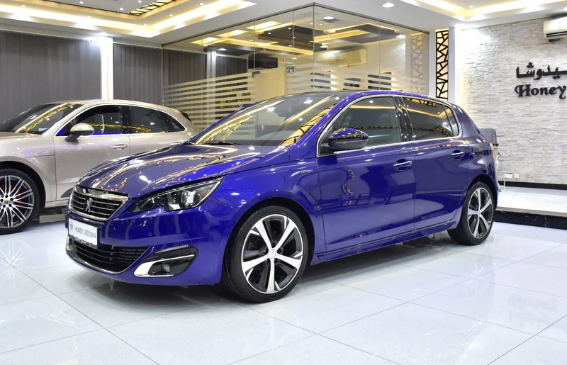 BIG TIME OFFER FOR 3 DAYS! CASH ONLY! Peugeot 308 GT-Line (2016 Model) in Blue Color GCC Specs62935671870337111