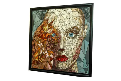Handmade Glass Painting
