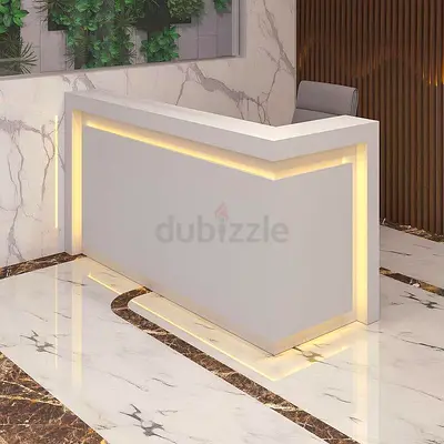 Luxury Reception Desk Counter Custom Made