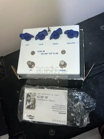 Vox Ice 9 overdrive Joe Satriani