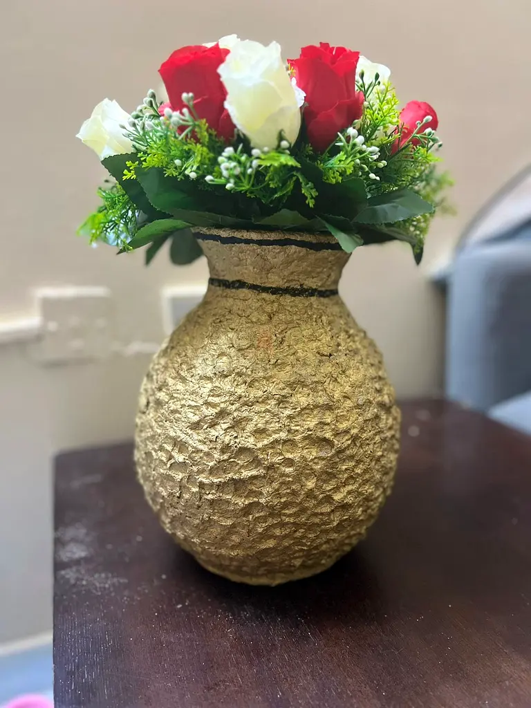 Handmade flower vase
